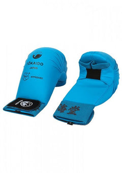 Tokaido Karate Gloves WKF Kanji, Blue