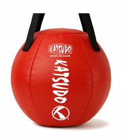 Katsudo box guľa Leodor s popruhom, červená