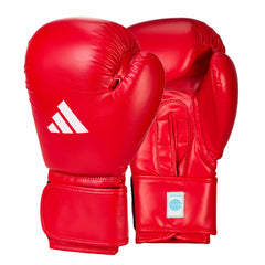 Adidas WAKO kickboksarske rokavice, rdeče