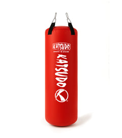 Katsudo plastic boxing bag Texa, red