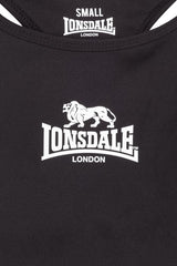 Lonsdale športová podprsenka Wardour, čierna