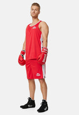 Lonsdale box šortky, červené