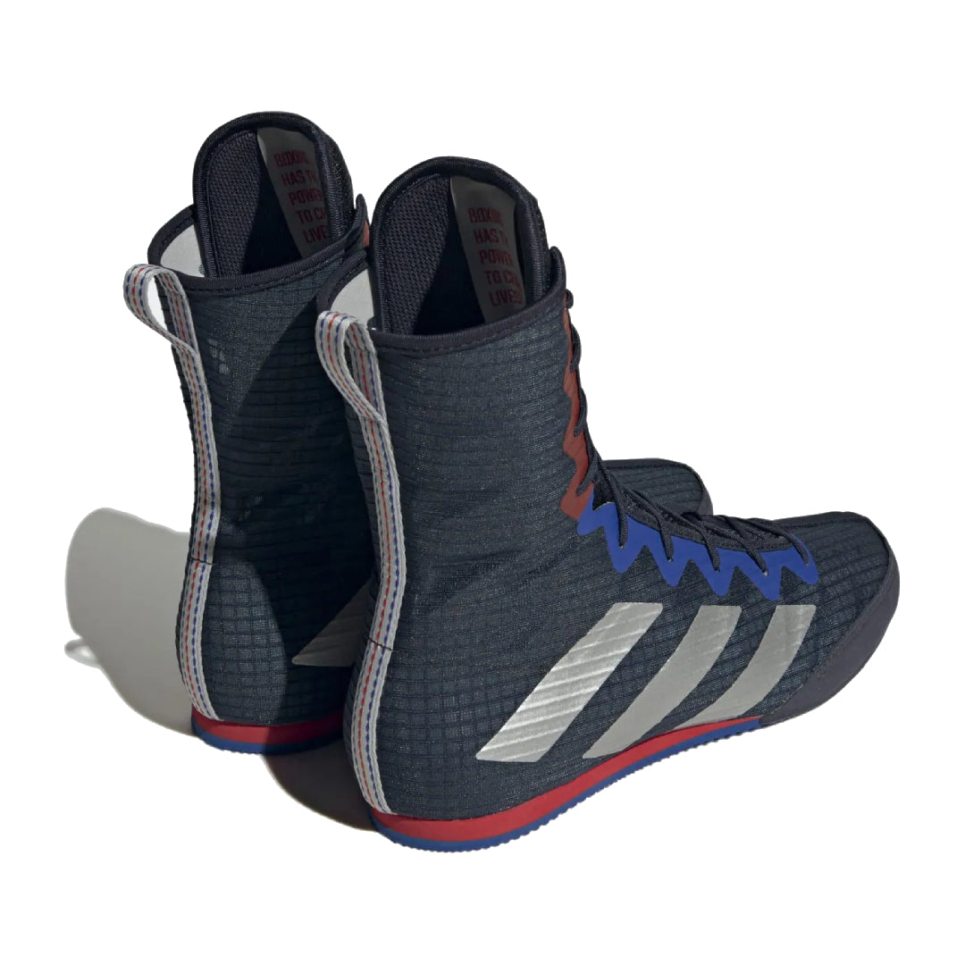 Adidas box obuv HOG 4, tmavomodro-červené
