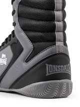 Lonsdale box topánky Heskin, čierno sivé