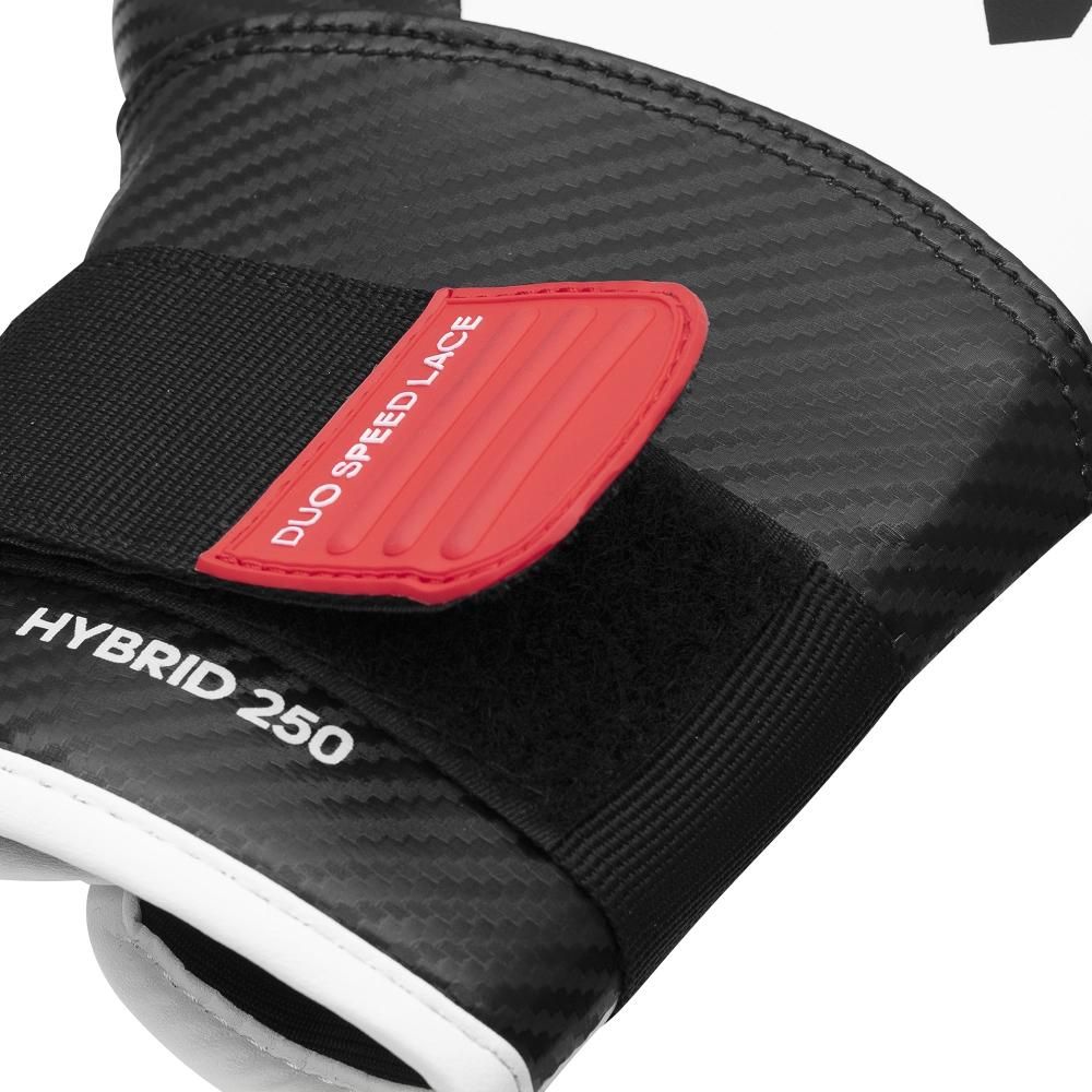 Adidas boksarske rokavice Hybrid 250, belo-črne