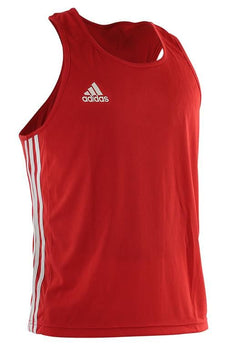 Adidas boksarski top AIBA II, rdeč