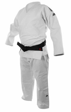 Adidas JU kimono Champion II IJF 690g, biele