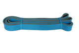 Katsudo močan vadbeni trak Flexband, modro-siv