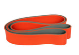 Katsudo ekstra močan vadbeni trak Flexband, oranžno-siv
