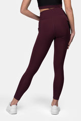 Ben Lee Women's Leggings Maribel, Oxblood