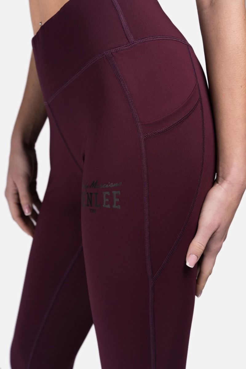 Ben Lee Women's Leggings Maribel, Oxblood