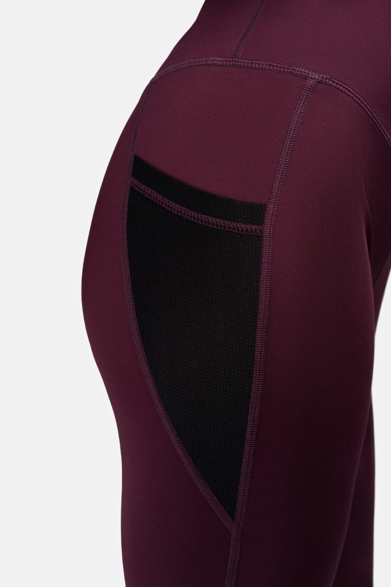 Ben Lee Women's Leggings Maribel, Oxblood