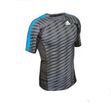 Adidas rashguard shirt Ultimate Athlete, black-blue