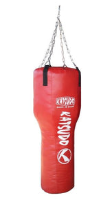 Katsudo Chaindrop funnel-shaped punching bag, red
