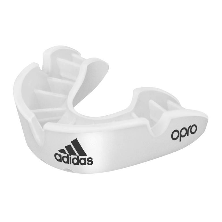 Adidas Junior otroški ščitnik za zobe Bronze, bel