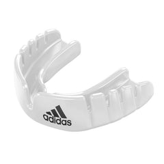 Adidas Junior detský chránič zubov Opro Snap-Fit, biely