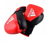 Adidas box rukavice Hybrid 250, červeno-čierne