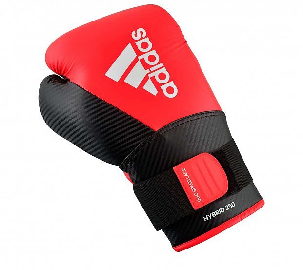Adidas Boxhandschuhe Hybrid 250, rot-schwarz