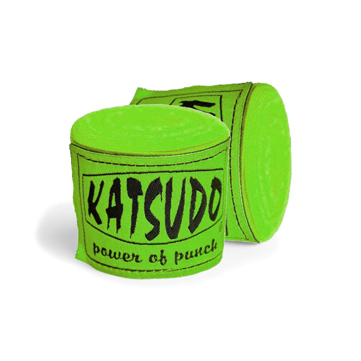Katsudo elastični boksarski povoj Path 2 kosa, neon zelen
