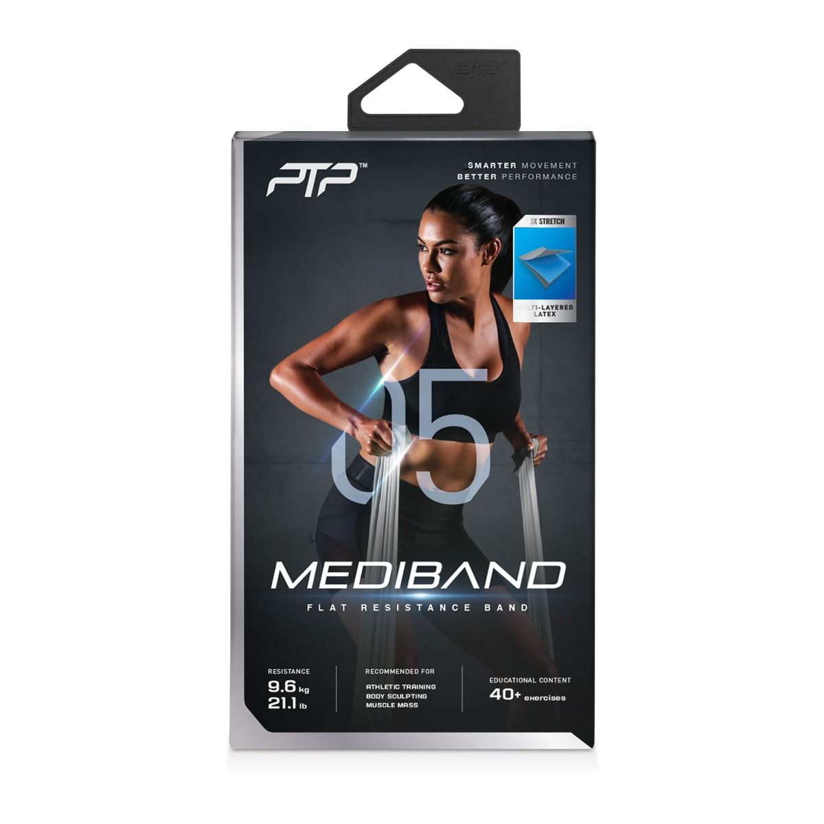 PTP Resistance Band Mediband Ultimate, Silver