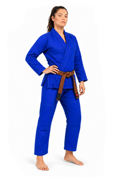 Katsudo Yori dámske Jiu Jitsu kimono 450g, modré