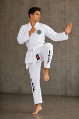 Katsudo Taekwondo kimono ITF BA 220g, biele