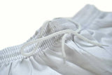 Adidas JU kimono s čiernymi pásmi Club 350g, biele