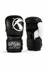 Katsudo mma rukavice Revenge, čierno biele