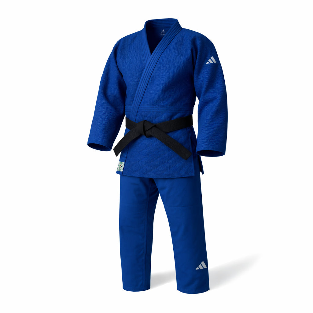Adidas JU kimono Champion III IJF Regular fit 750g s logom, modré