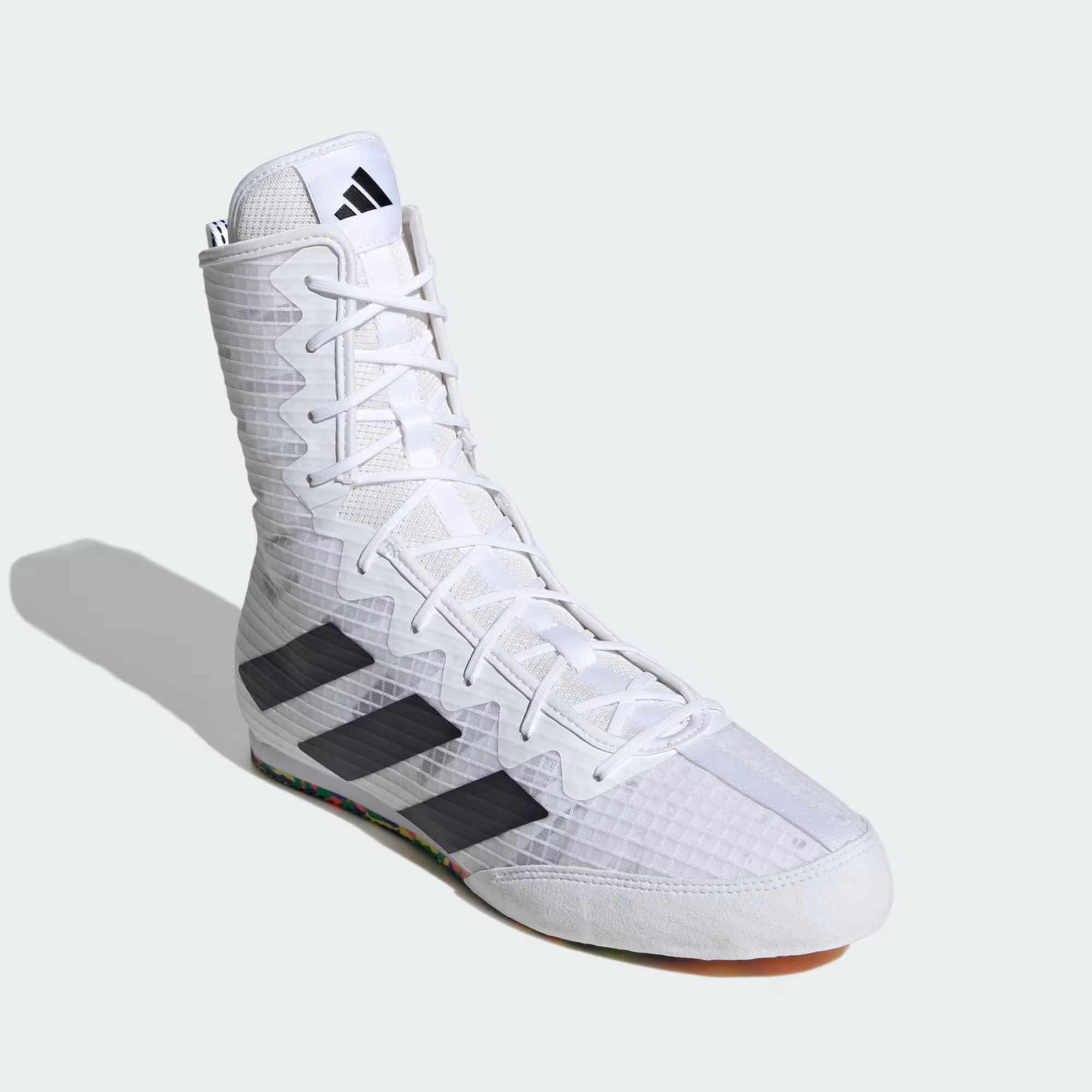 Adidas box obuv HOG 4, bielo-farebné