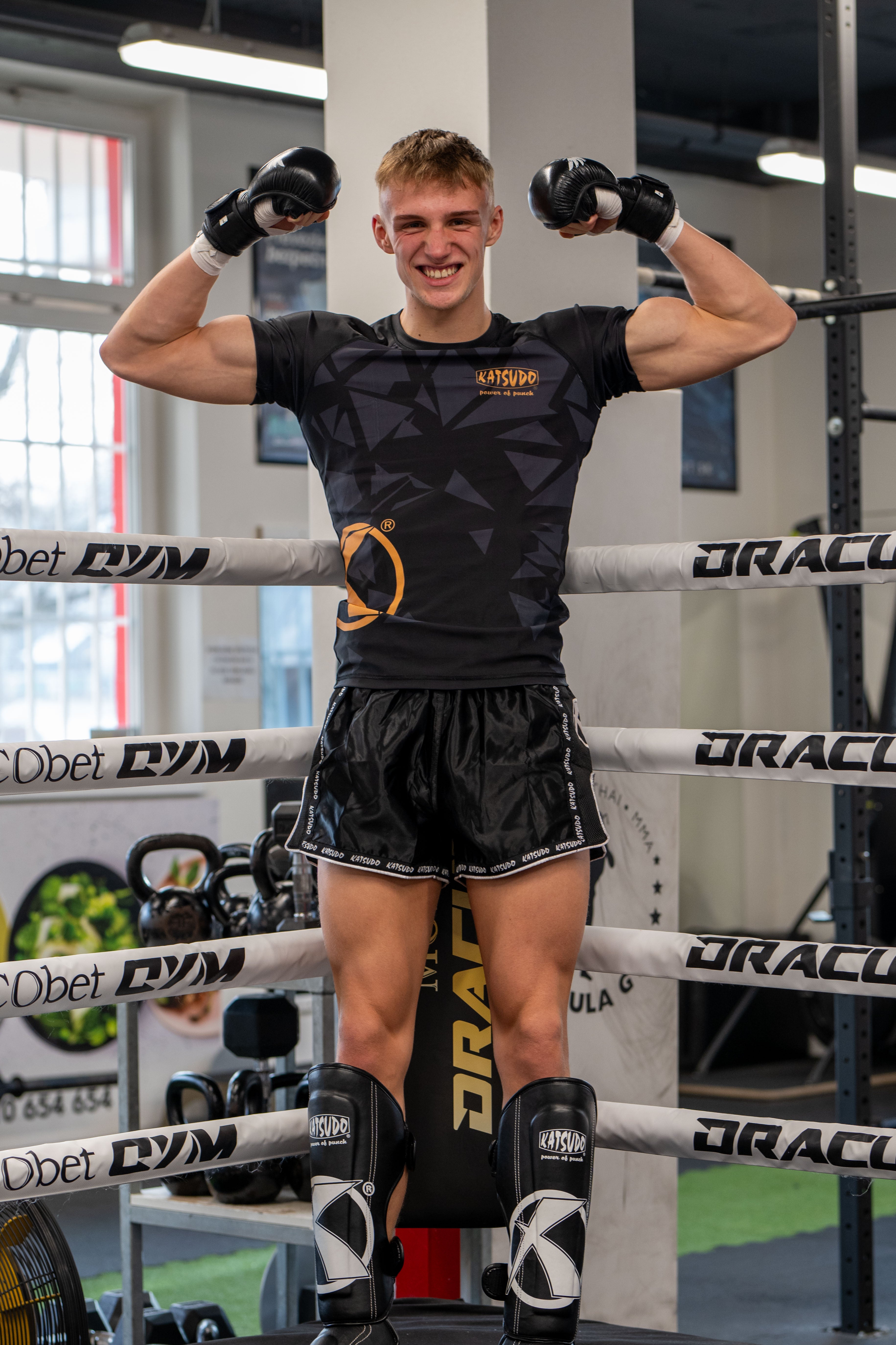 Katsudo tréningové mma rukavice Fightro, čierne