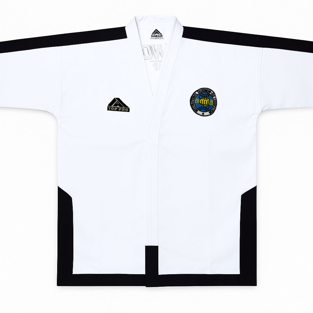 Top Pro taekwondo kimono, bel