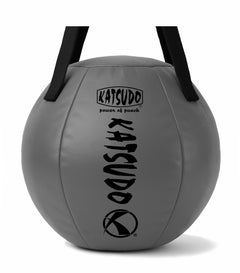 Katsudo box guľa Leodor s popruhom, sivá