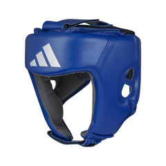 Adidas leather boxing headguard WOBHG1, blue