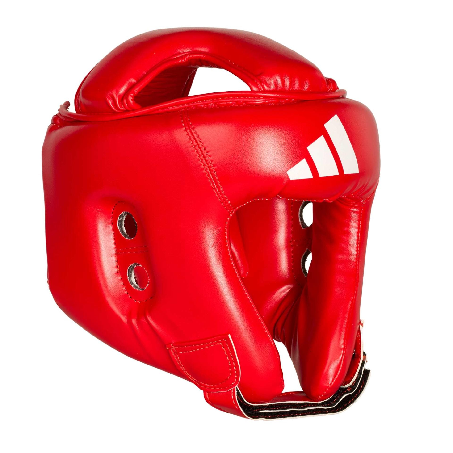 Adidas WAKO Rookie Kids Boxing Headgear, Red