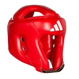 Adidas WAKO Rookie Kids Boxing Headgear, Red