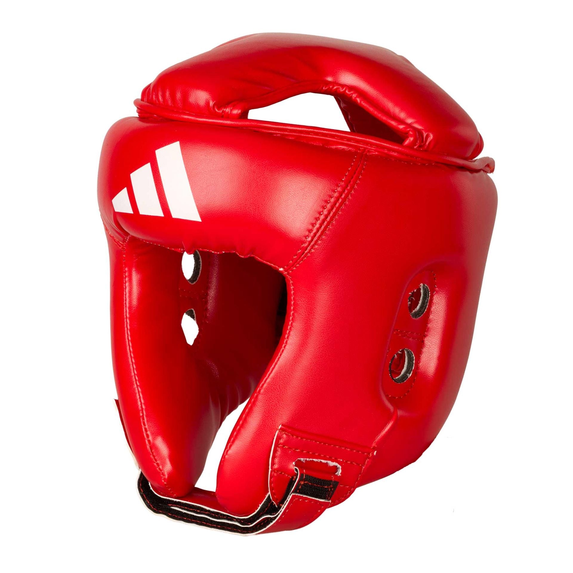 Adidas WAKO Rookie Kids Boxing Headgear, Red