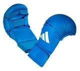 Adidas kumite gloves WKF, blue