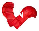 Adidas kumite rukavice WKF, červené