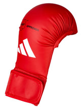 Adidas kumite gloves WKF, red