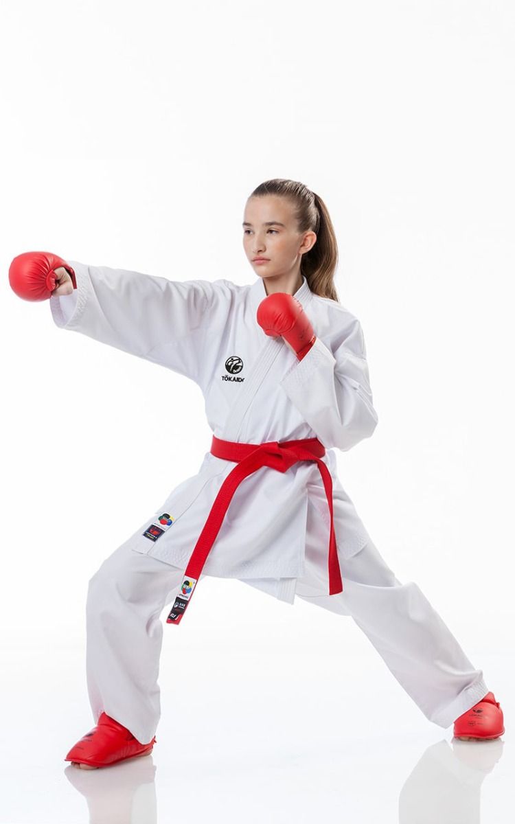 Tokaido detské KA kimono Kumite Master WKF 270g, biele