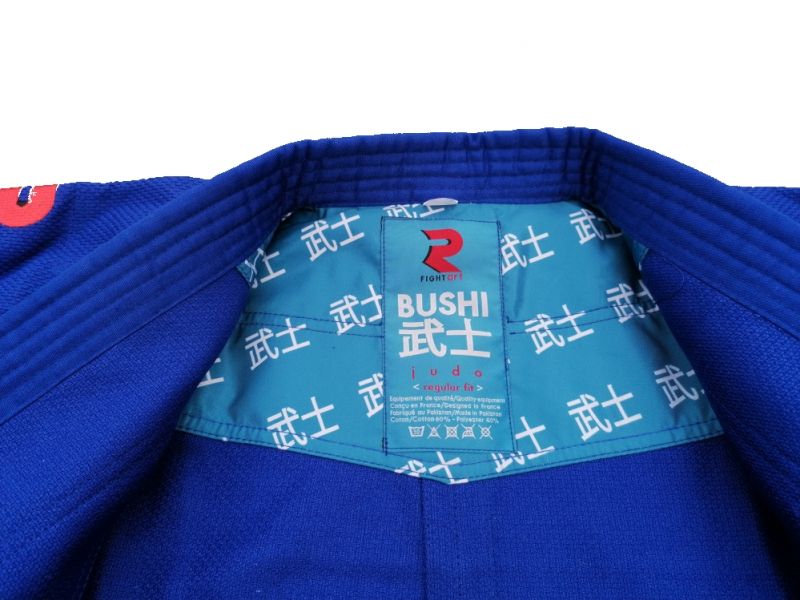 Fight Art kimono da judo Bushi 450g, blu