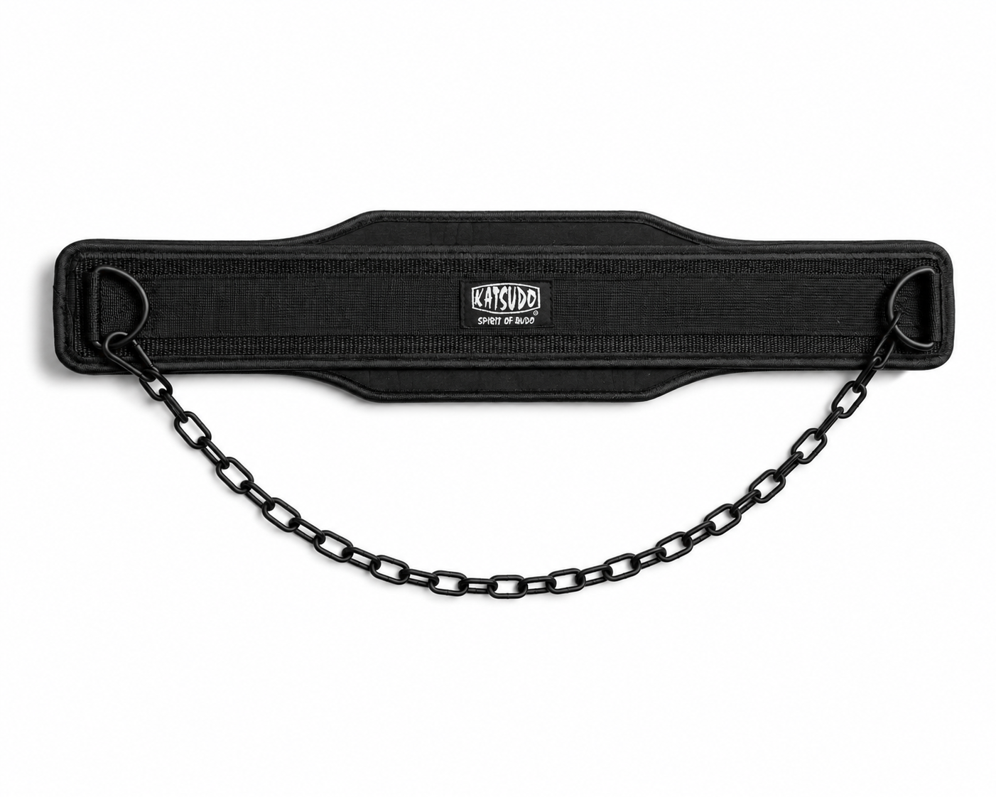 Katsudo ChainBeast neoprene fitness belt, black