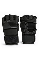 Katsudo MMA Fightcore zápasové rukavice, čierno-čierne