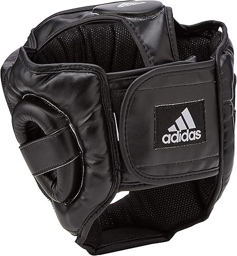 Adidas box prilba Response, bielo-čierna