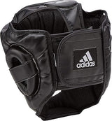 Adidas box prilba Response, bielo-čierna