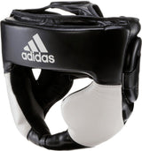 Adidas box prilba Response, bielo-čierna