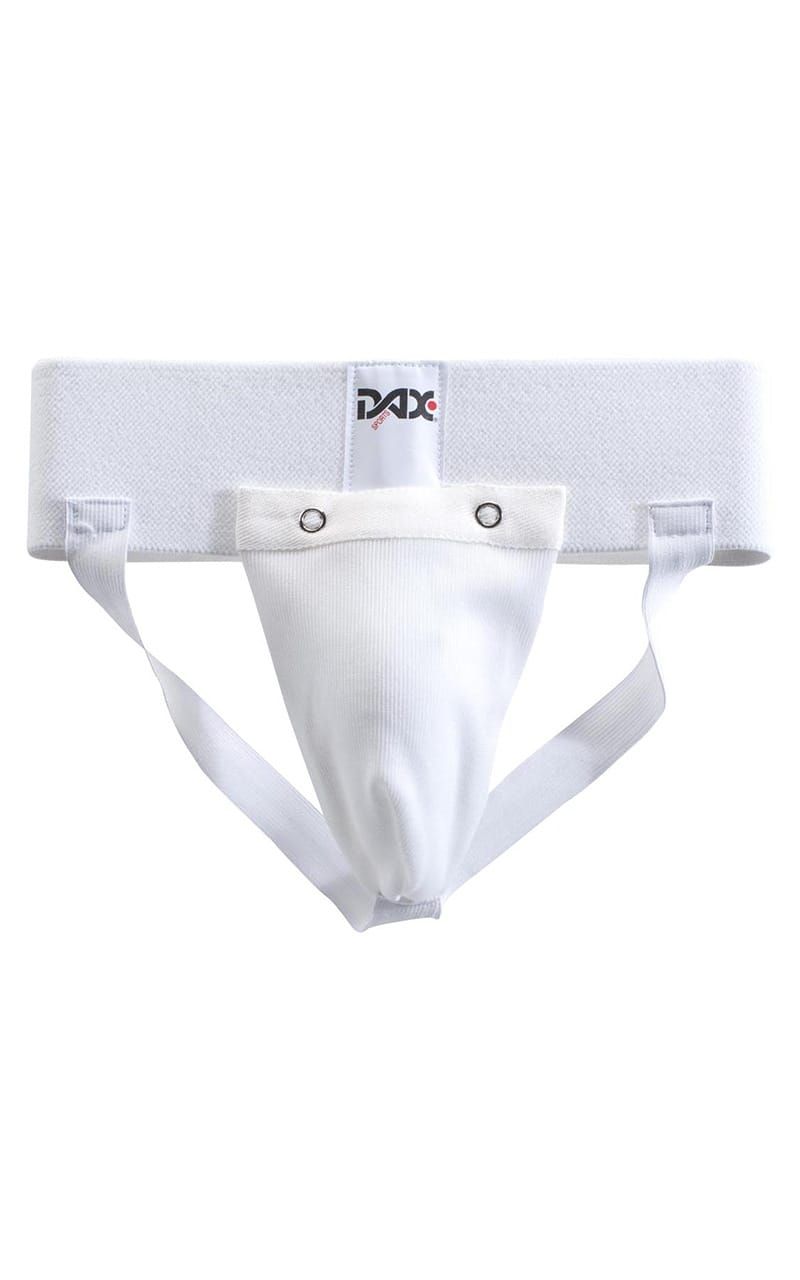 DAX suspenzor Twin, biely