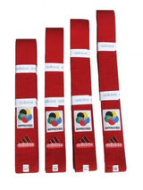 Adidas karate opasok ELITE WKF, červený