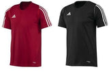 Adidas ανδρικό κοντό μπλουζάκι Team T12, μαύρο